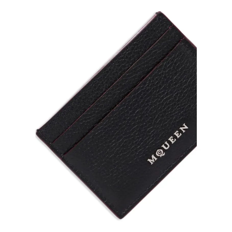 Alexander McQueen Leren Kaarthouder-Heren Portefeuilles
