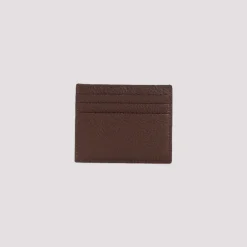 Prada Leren Kaarthouder-Heren Portefeuilles