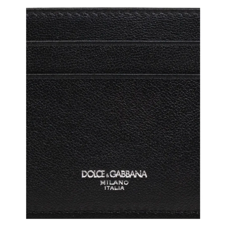Dolce & Gabbana Leren kaarthouder-Heren Portefeuilles