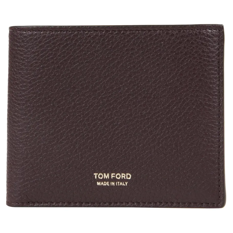 Tom Ford Leren kaarthouder met meerdere sleuven-Heren Portefeuilles