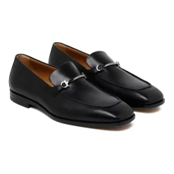 Ferragamo Leren Loafers-Heren Instappers & Slip Ons