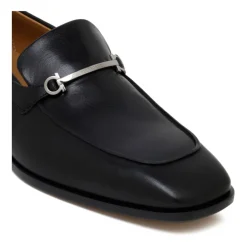 Ferragamo Leren Loafers-Heren Instappers & Slip Ons