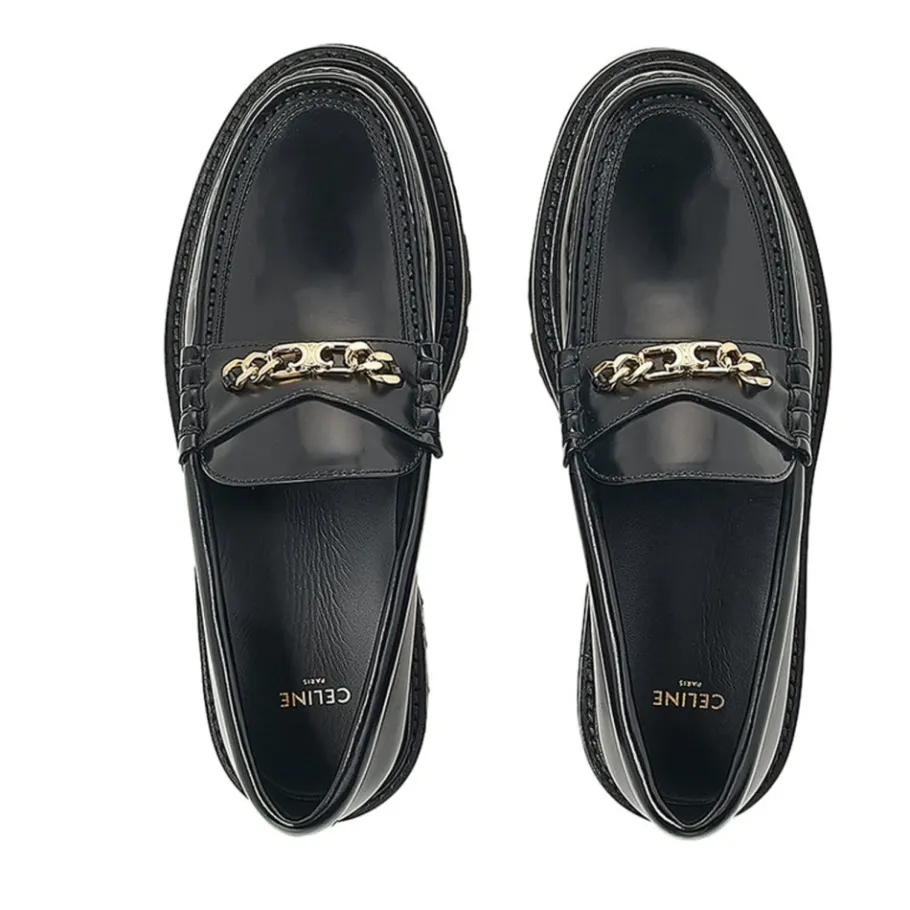 CELINE Leren Loafers-Heren Instappers & Slip Ons