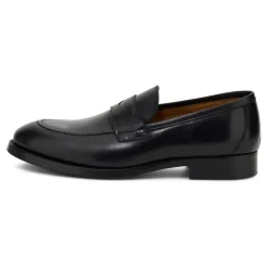 Boggi Milano Leren Loafers-Heren Instappers & Slip Ons