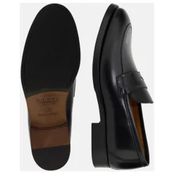 Boggi Milano Leren Loafers-Heren Instappers & Slip Ons