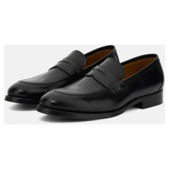 Boggi Milano Leren Loafers-Heren Instappers & Slip Ons