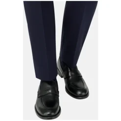 Boggi Milano Leren Loafers-Heren Instappers & Slip Ons