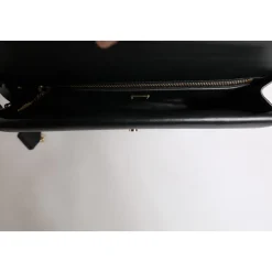 Dolce & Gabbana Leren Logo Plaque Aktetas-Heren Tassen