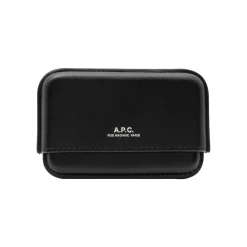 A.P.C. Leren Portemonnee & Pasjeshouder-Heren Portefeuilles