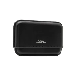 A.P.C. Leren Portemonnee & Pasjeshouder-Heren Portefeuilles