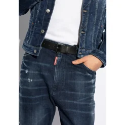 Dsquared2 Leren Riem-Heren Riemen