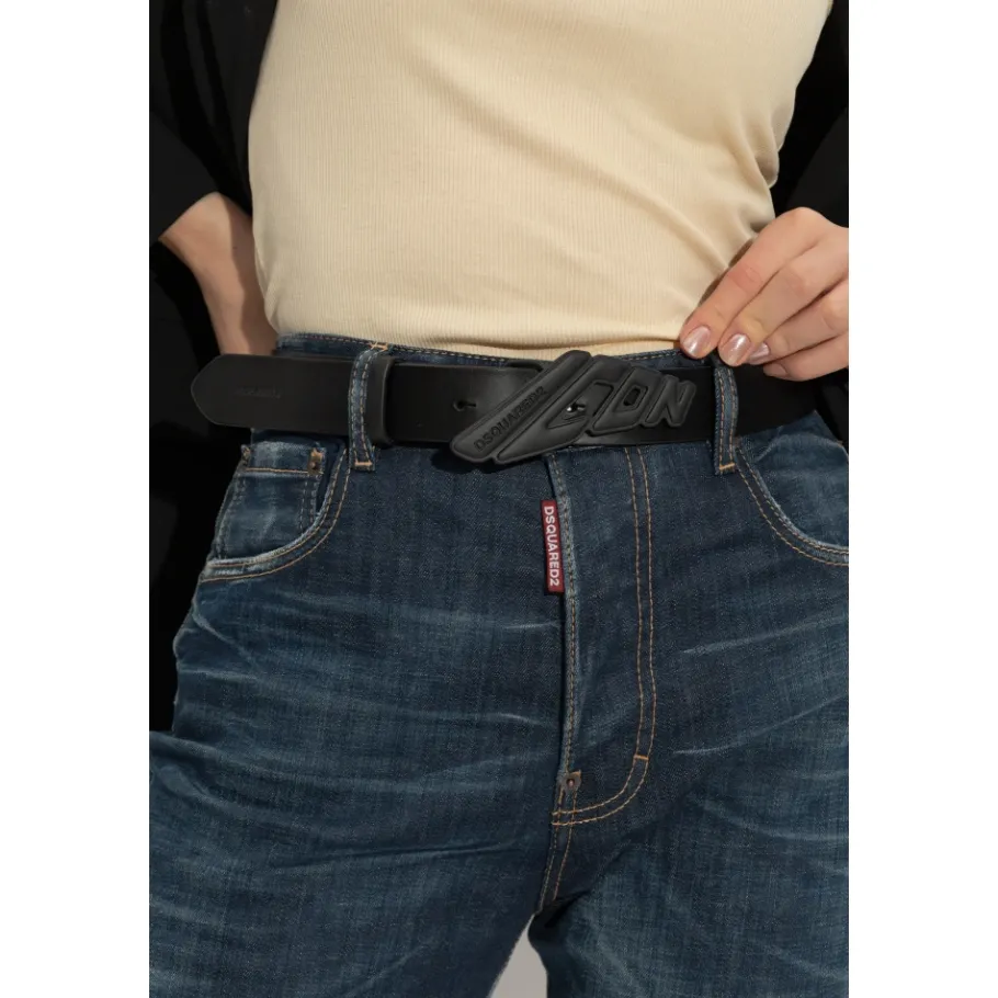 Dsquared2 Leren Riem-Heren Riemen