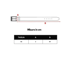 Dolce & Gabbana Leren Riem-Heren Riemen