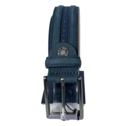 Paul & Shark Leren Riem met Vlaglint-Heren Riemen