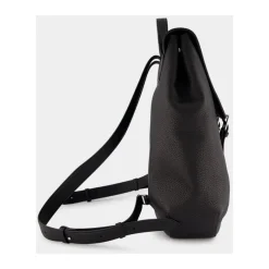 Alexander McQueen Leren rugzak met magnetische sluiting-Heren Rugzakken