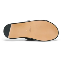 Santoni Leren Sandaal-Heren Slippers
