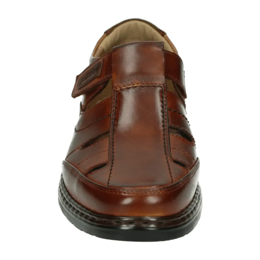 Josef Seibel Leren Sandalen ALASTAIR 08-Heren Sandalen