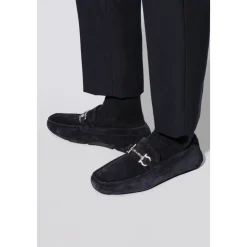 Ferragamo Leren schoenen `Parigi`-Heren Instappers & Slip Ons