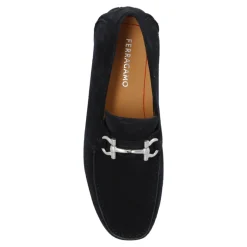 Ferragamo Leren schoenen `Parigi`-Heren Instappers & Slip Ons