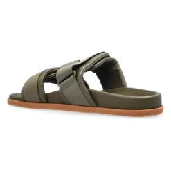 Moncler Leren slides-Heren Slippers