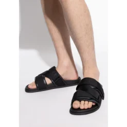 Moncler Leren slides-Heren Slippers