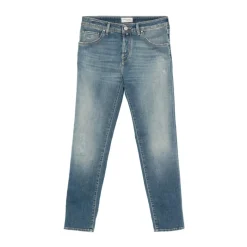 Jacob Cohën Lichte Distressed Straight Leg Jeans-Heren Jeans