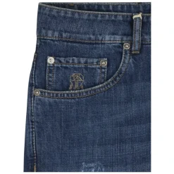 Brunello Cucinelli Lichtgewicht Denim Broek-Heren Jeans