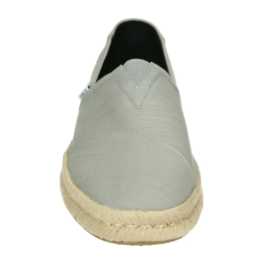 TOMS Lichtgrijze Instappers-Heren Espadrilles