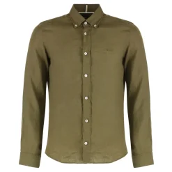 Hugo Linnen Overhemd-Heren Overhemden