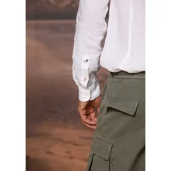 Mason's Linnen overhemd Porto-stijl-Heren Overhemden