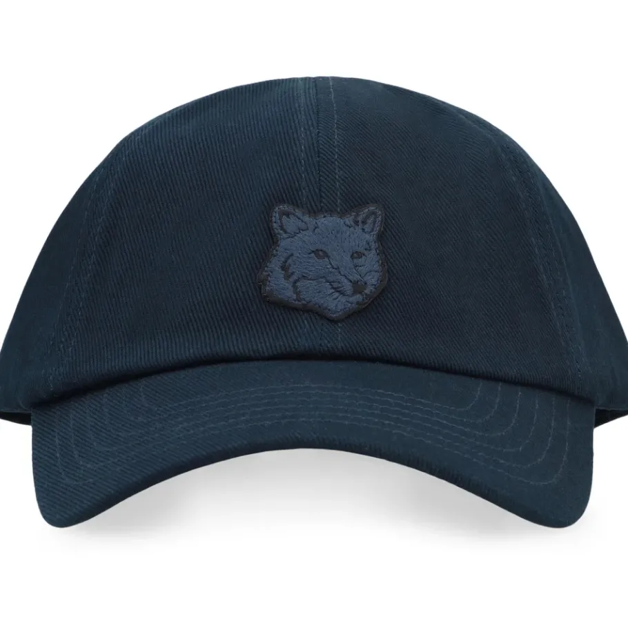 Maison Kitsuné Logo Baseball Cap-Heren Petten