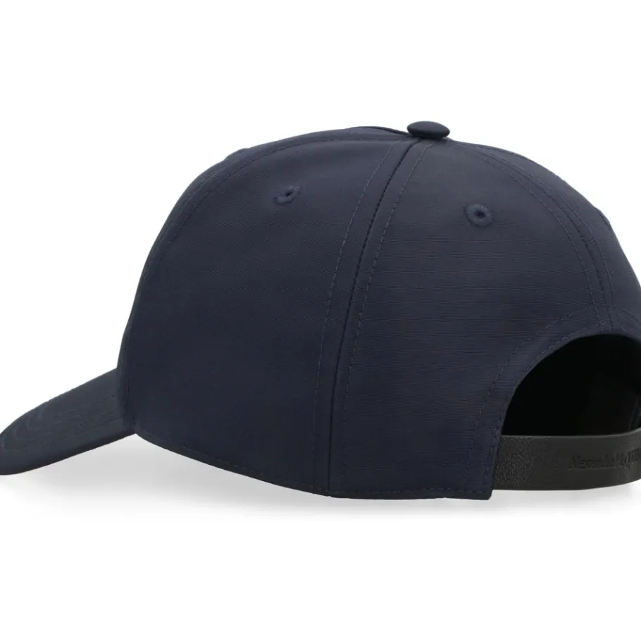 Alexander McQueen Logo Baseball Cap-Heren Petten