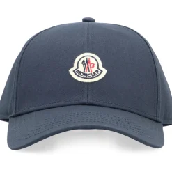 Moncler Logo Baseball Cap-Heren Petten