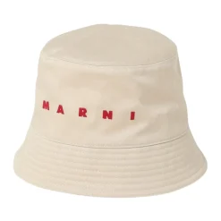 Marni Logo Bucket Hat-Heren Hoeden