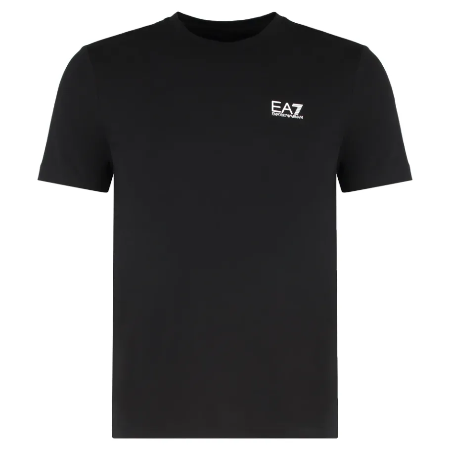 Emporio Armani EA7 Logo Cotton T-Shirt-Heren Shirts