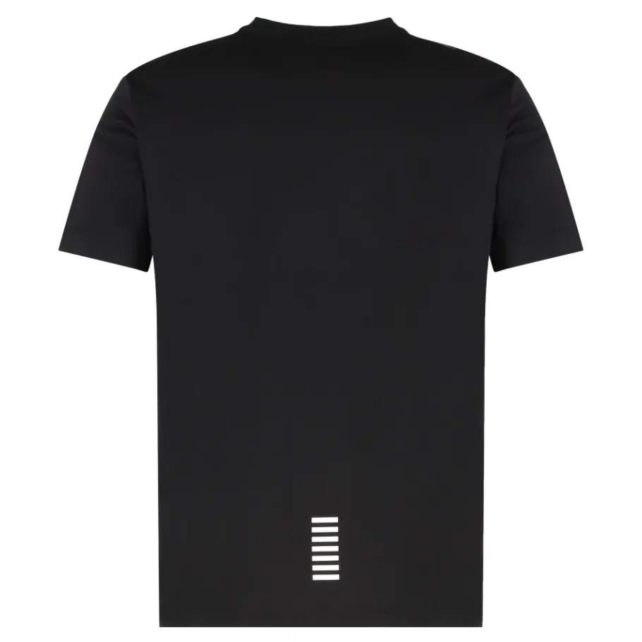 Emporio Armani EA7 Logo Cotton T-Shirt-Heren Shirts