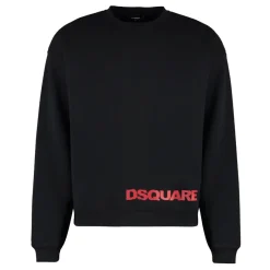 Dsquared2 Logo Detail Katoenen Sweatshirt-Heren Truien & Vesten