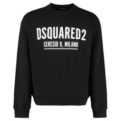 Dsquared2 Logo Detail Katoenen Sweatshirt-Heren Truien & Vesten