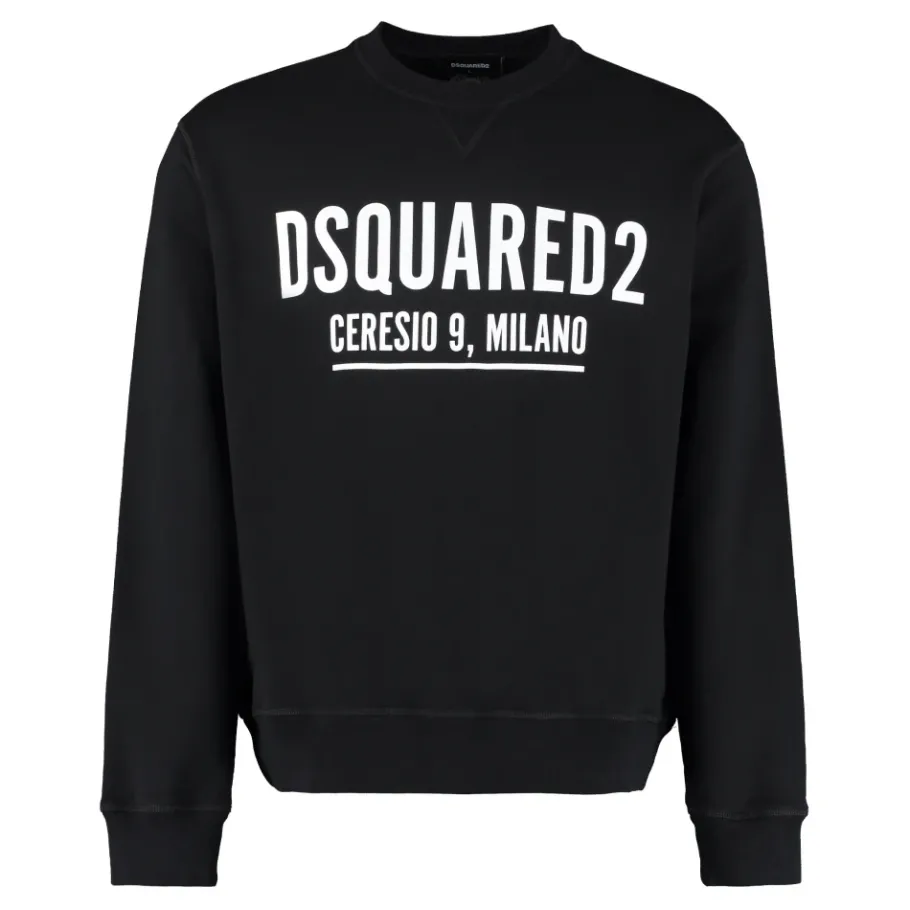 Dsquared2 Logo Detail Katoenen Sweatshirt-Heren Truien & Vesten