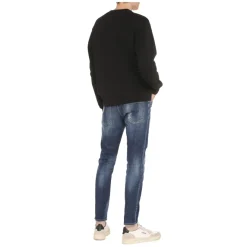 Dsquared2 Logo Detail Katoenen Sweatshirt-Heren Truien & Vesten