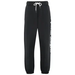 Palm Angels Logo Detail Katoenen Trainingsbroek-Heren Broeken