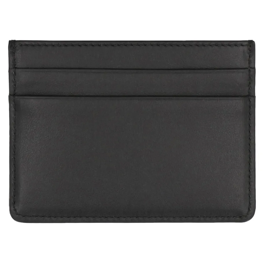 Dolce & Gabbana Logo Detail Leren Kaarthouder-Heren Portefeuilles