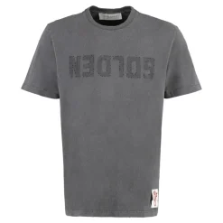 Golden Goose Logo Katoenen T-shirt-Heren Shirts