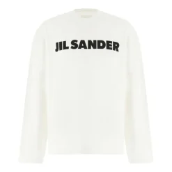 Jil Sander Logo Longsleeve T-shirt-Heren Shirts