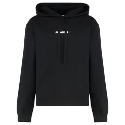 Jil Sander Logo Sweatshirt-Heren Truien & Vesten