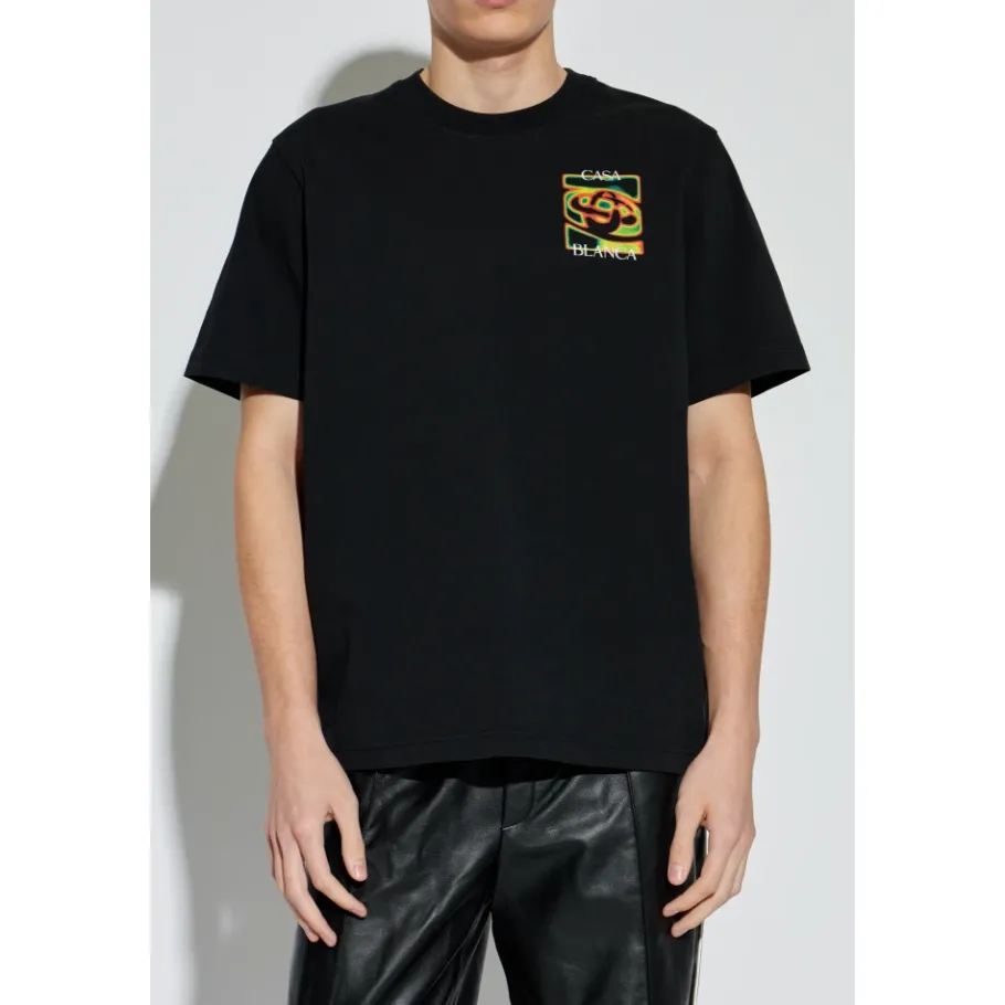 Casablanca Logo T-Shirt-Heren Shirts