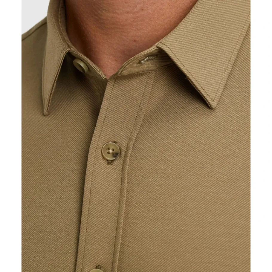 Cast Iron Long Sleeve Shirt Twill Jersey 2 t-Heren Overhemden