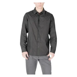 Armani Exchange LongSleeve Geometric Dress Shirt-Heren Overhemden