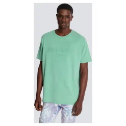 Balmain Los T-shirt met vintage borduursel-Heren Shirts