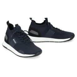 Hugo Low-top stoffen sneakers-Heren Sneakers